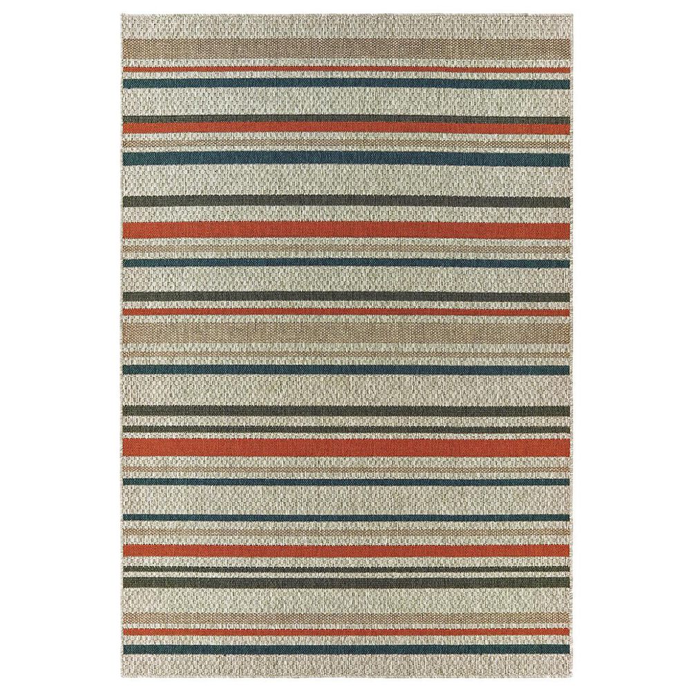 Oriental Weavers Latitude 602W 5"3" x 7"3" Grey Area Rug, , large
