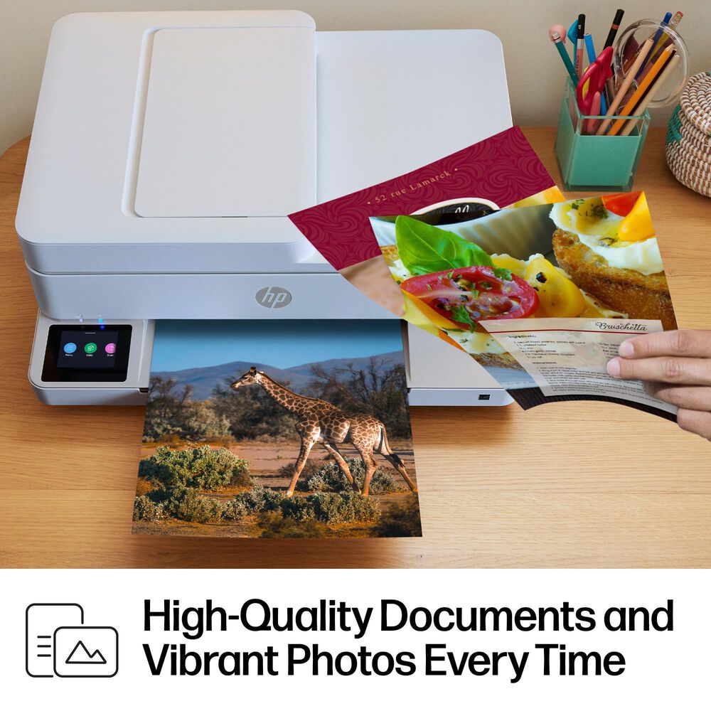 HP Envy 6555 All-in-One Printer in White, , large