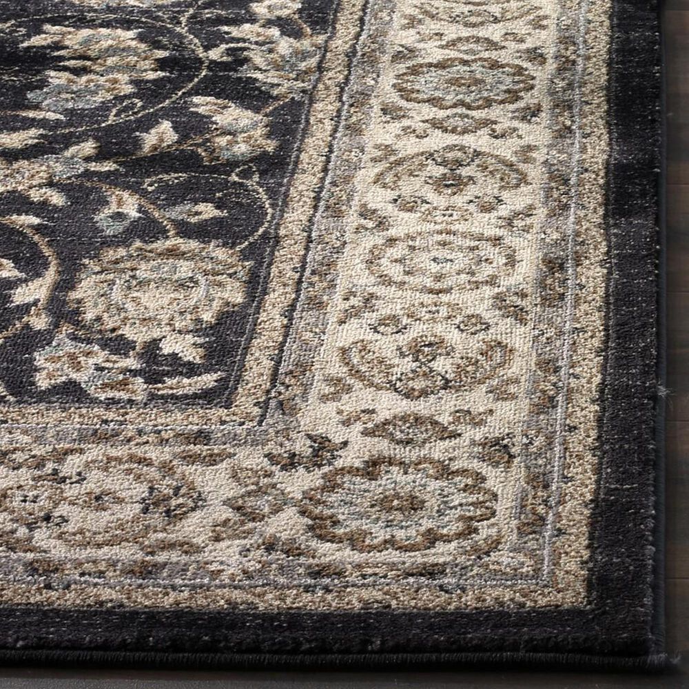 Safavieh Lyndhurst 2&#39;3&quot; x 12&#39; Anthracite and Cream Runner, , large