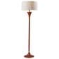 Adesso Rebecca Floor Lamp in Walnut and Antique Brass, , large