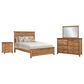Briarwood Restful Retreat 4 Piece Full Panel Bedroom Set in Iced Coffee, , large