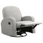 Lifestyle Solutions Paloma Manual Swivel Rocker Recliner in Light Grey, , large