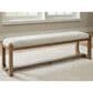 Millenium Cabalynn Upholstered Bench in Light Brown, , large