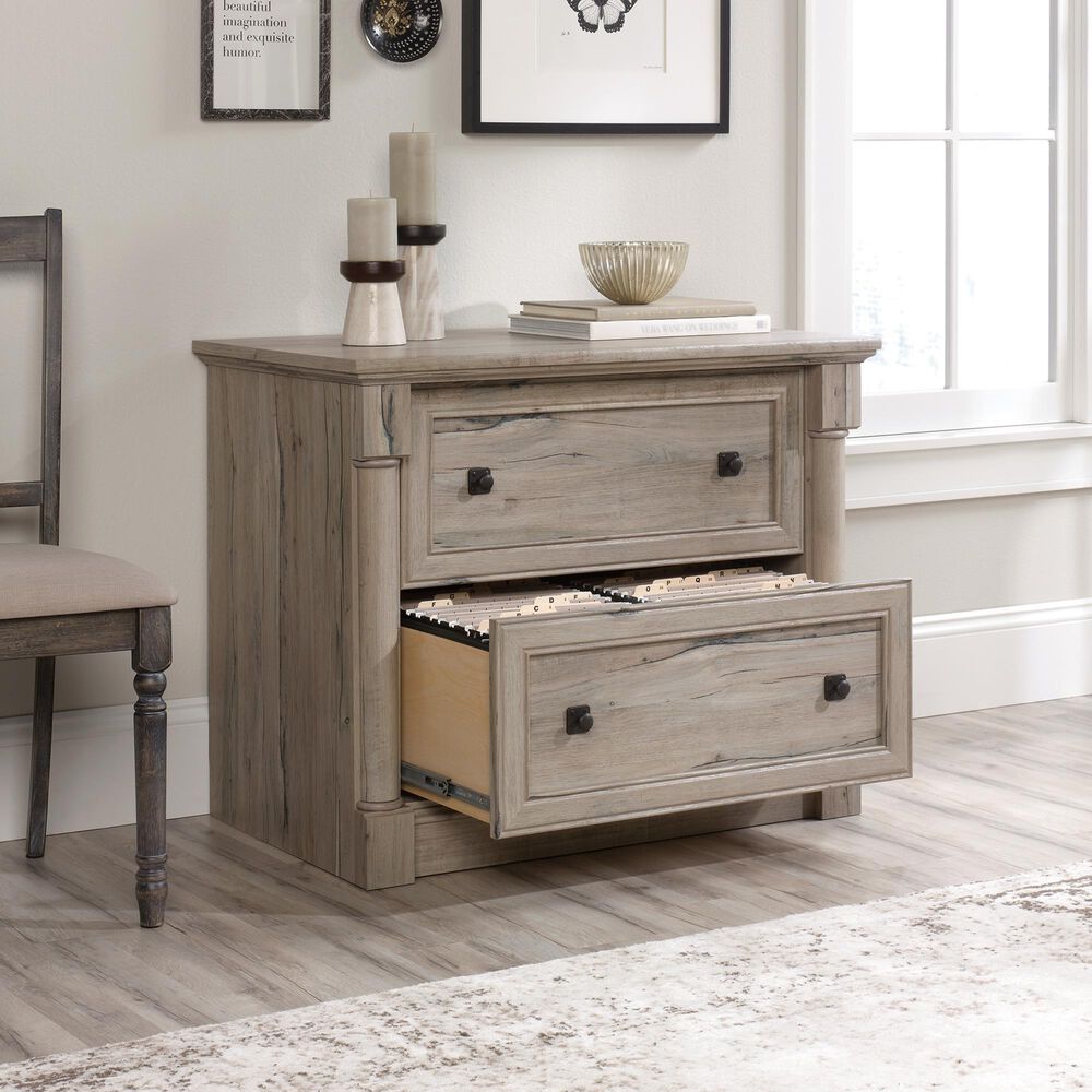 Sauder Palladia 2-Drawer Lateral File Cabinet in Split Oak, , large