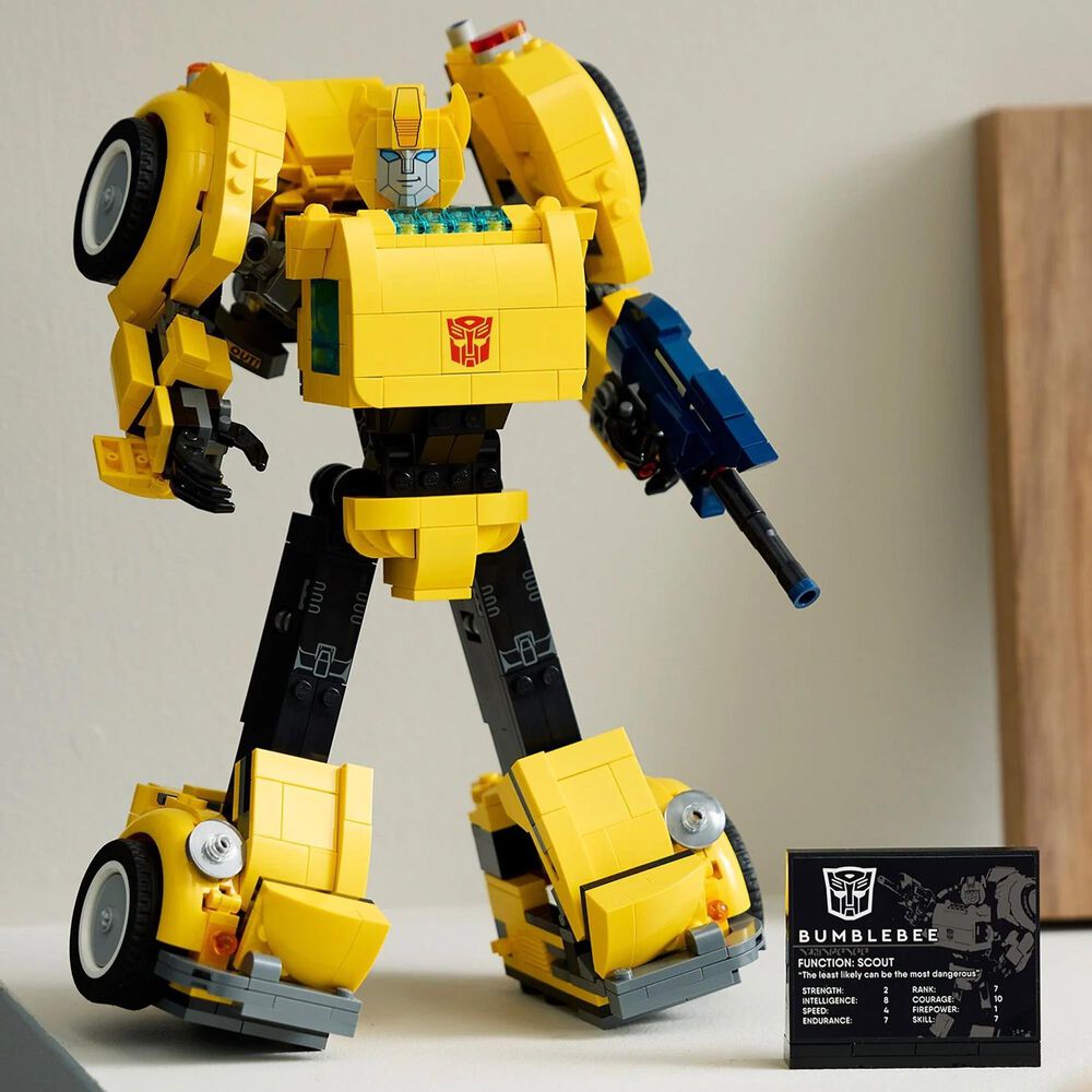 LEGO Transformers universe 1980s robot action figure Bumblebee, , large