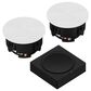 Sonos In-Ceiling Speaker Pair with Amplifier in White and Black, , large