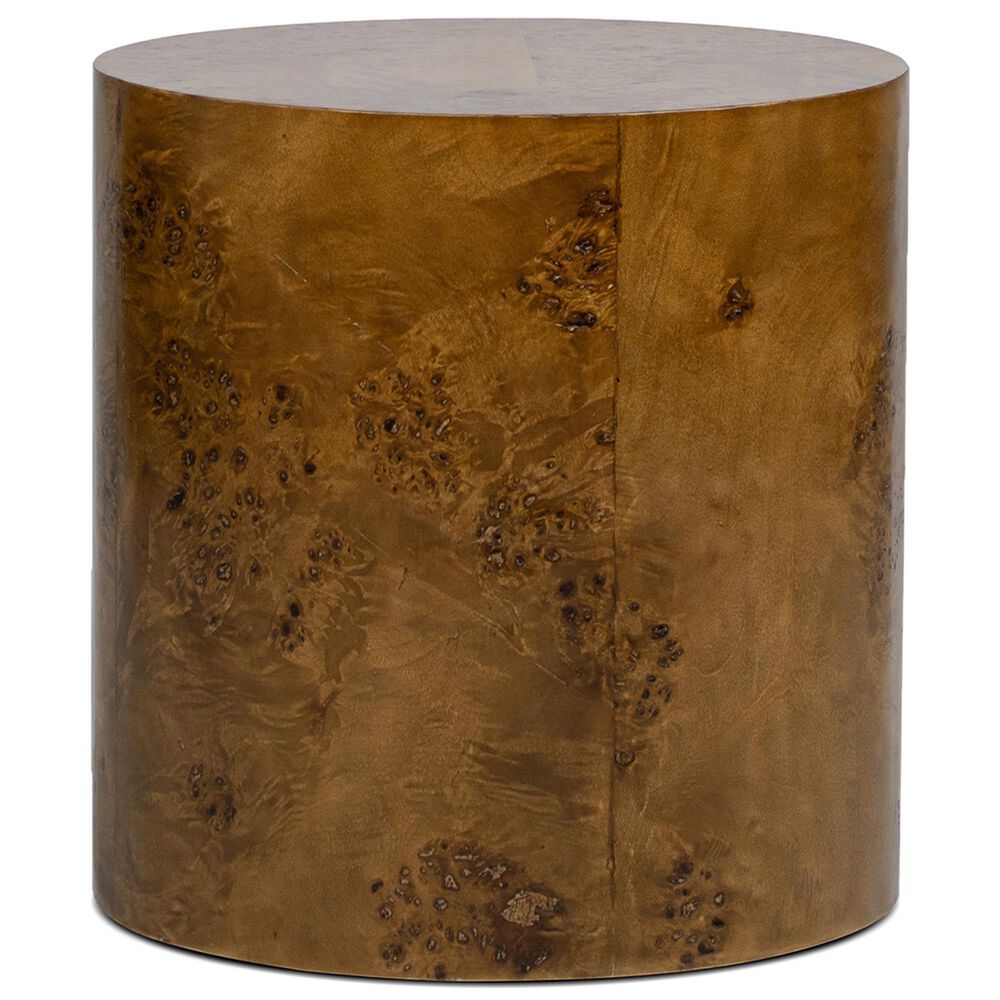 Jennifer Taylor Home Nebula 20" Side Table in Medium Brown Walnut, , large