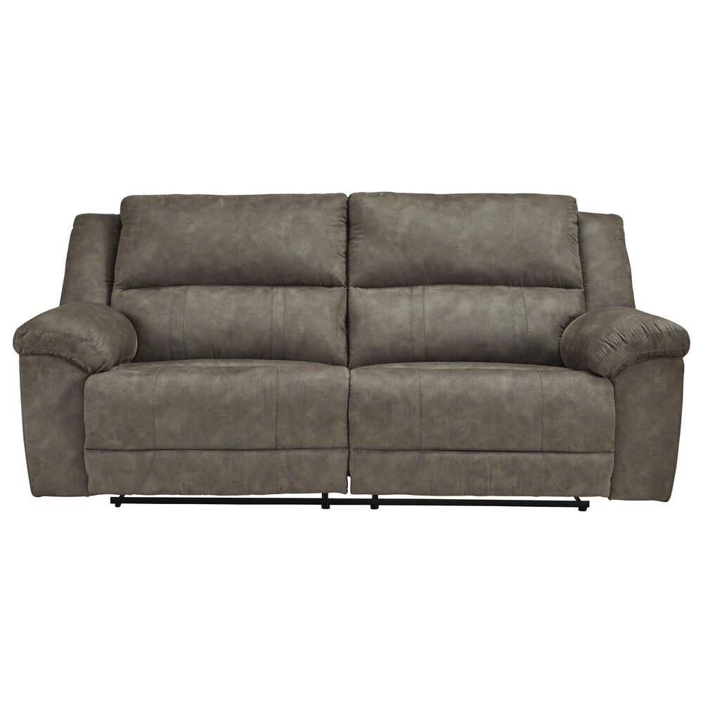 Ashley Laresview Manual Reclining Sofa in Fossil, , large