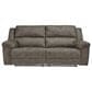 Ashley Laresview Manual Reclining Sofa in Fossil, , large