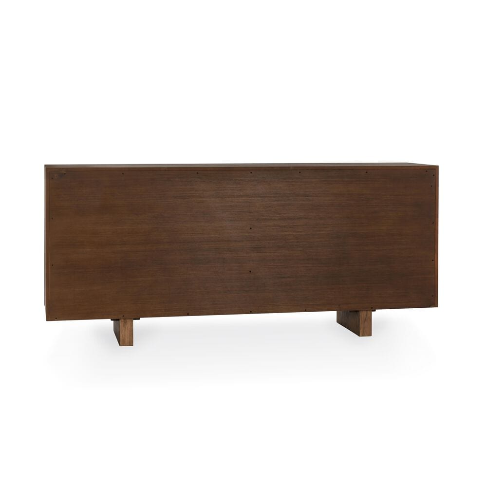 Classic Home Roya 4-Door Cabinet in Toasted Brown, , large
