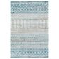 Surya Lavadora  LVR2334 9"3" x 12" Ink Blue, Black, Light Beige and Light Gray Area Rug, , large