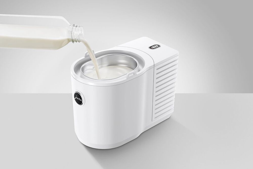 Jura 1L Cool Control Milk Cooler in White and Stainless Steel, , large