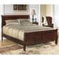 Ashley Alisdair King Sleigh Bed in Dark Brown, , large