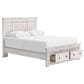 Ashley Makidern Queen Storage Bed with Two Drawers in Whitewash, , large