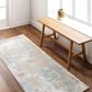 Surya Brunswick 2"7" x 7"3" Blue, Taupe, Cream, Seafoam, Olive and Tan Runner, , large