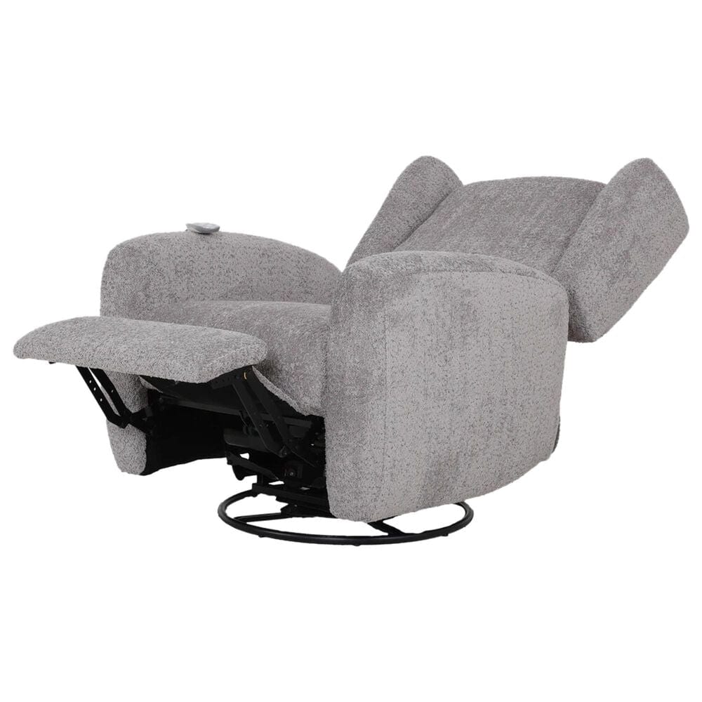 Eastern Shore Chloe Rocking Power Glider Recliner in Ash, , large