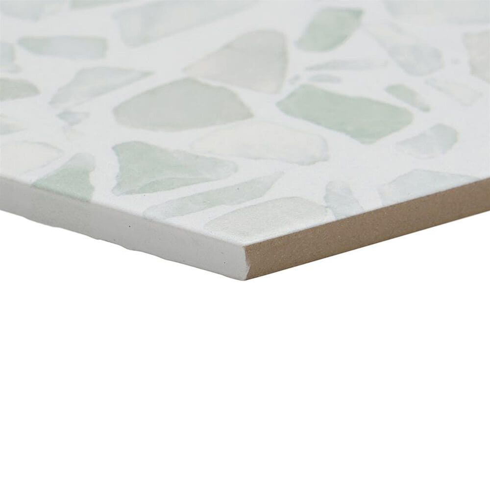 Soho Studio Riazza Hexagon Green 9&quot; x 10&quot; Porcelain Tile, , large
