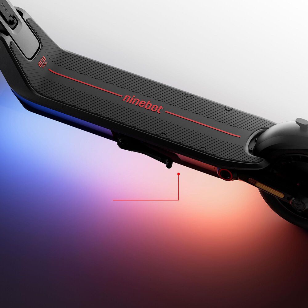 Segway E3 Pro Electric Scooter in Black and Gray, , large