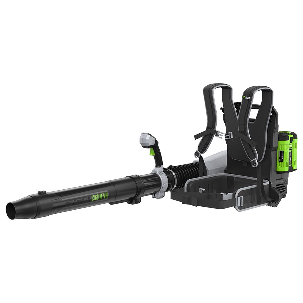 EGO 56V 800 CFM Commercial Backpack Blower with Peak Power in Gray and Black, , large