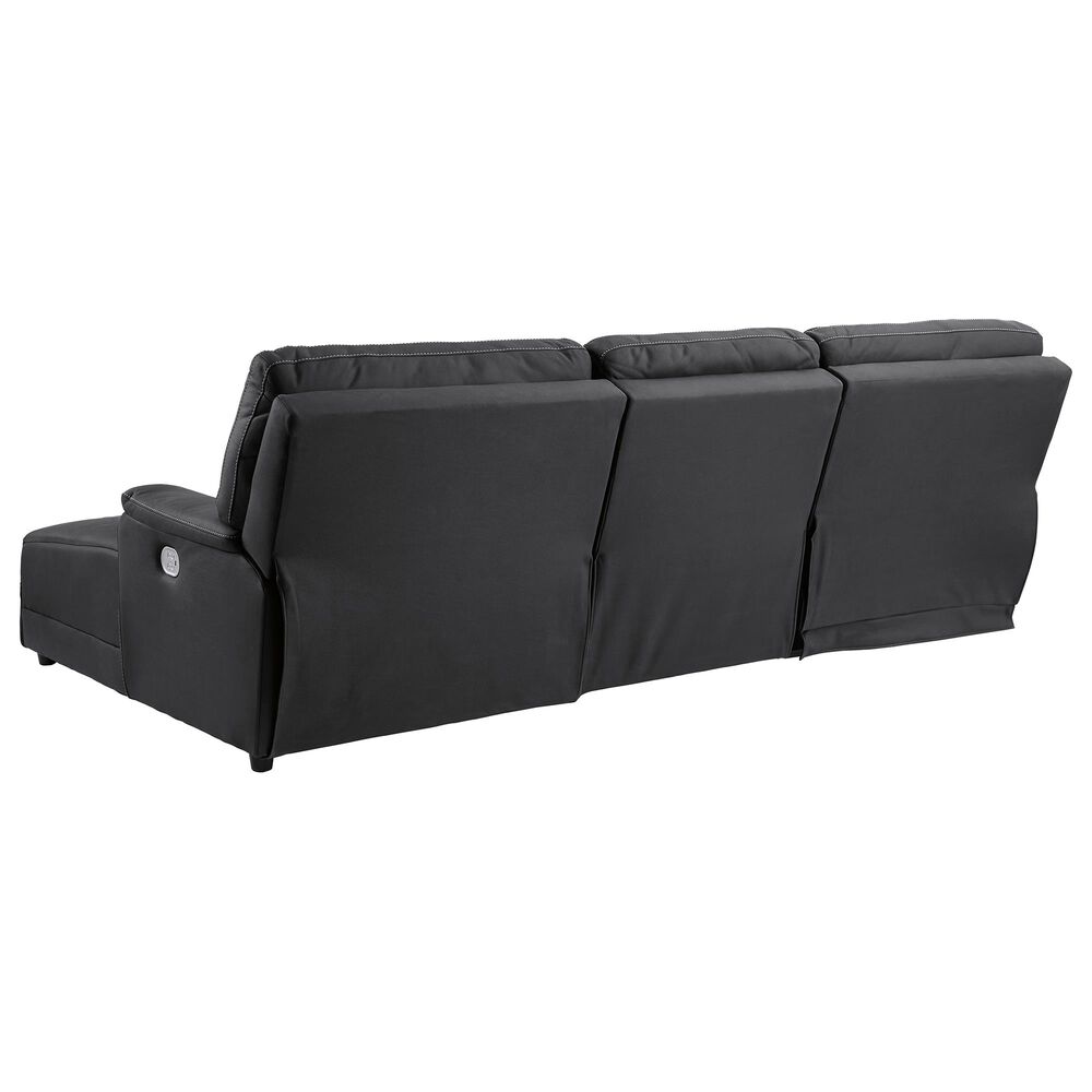 Signature Design by Ashley Henefer 3-Piece Power Reclining Sectional Set in Midnight, , large