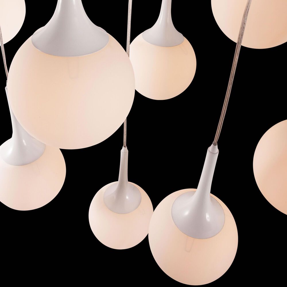 Zuo Modern Epsilon Ceiling Lamp in White, , large