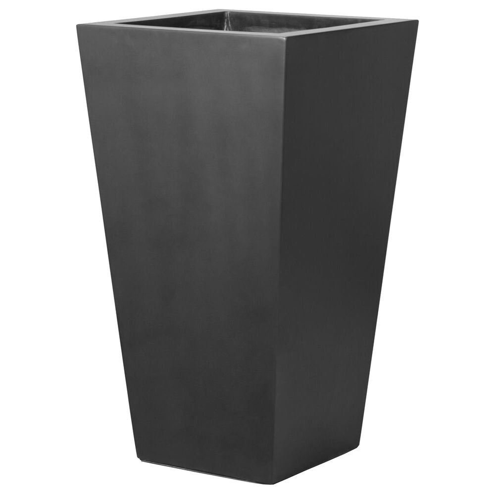 Four Hands Koto Outdoor Tall Planter in Black, , large