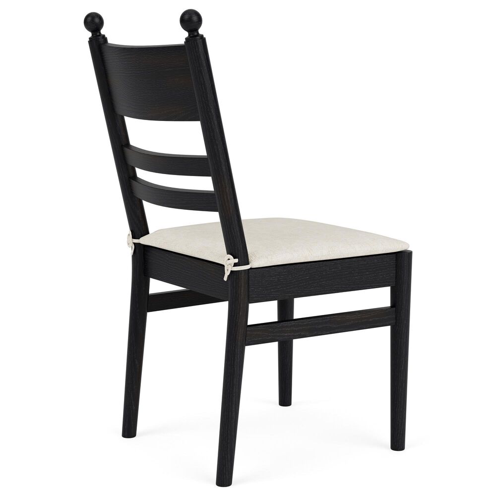 Riverside Furniture Calhoun 7-Piece Rectangular Dining Set in Whiskey Oak and Ebony Whiskey Oak, , large