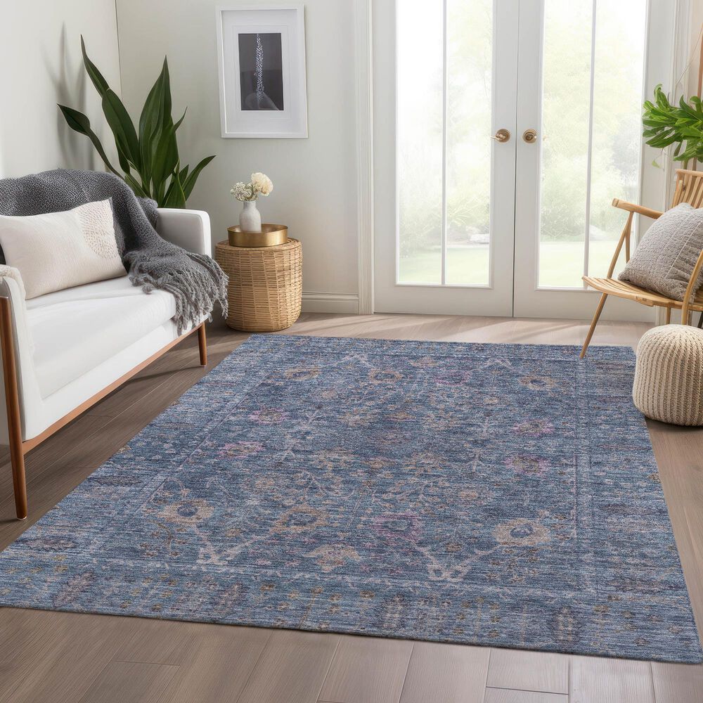 Dalyn Rug Company Solace SL9 3&#39; x 5&#39; Denim Area Rug, , large