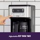 Mr. Coffee 14-Cup Programmable Coffee Maker in Black and Stainless Steel, , large