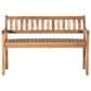 Linon Home Decor Catalan Bench in Warm Acorn, , large