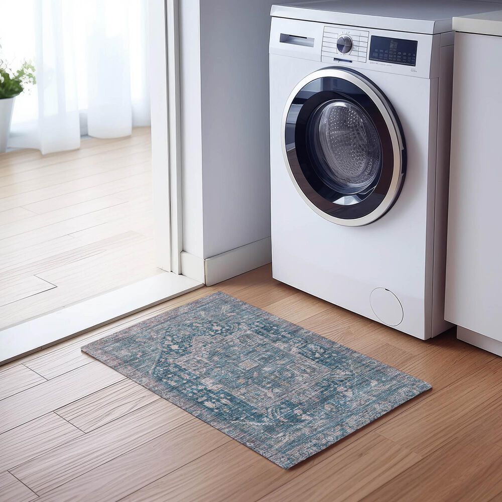 Dalyn Rug Company Solace SL14 2&#39;6&quot; x 3&#39;10&quot; Blue Area Rug, , large