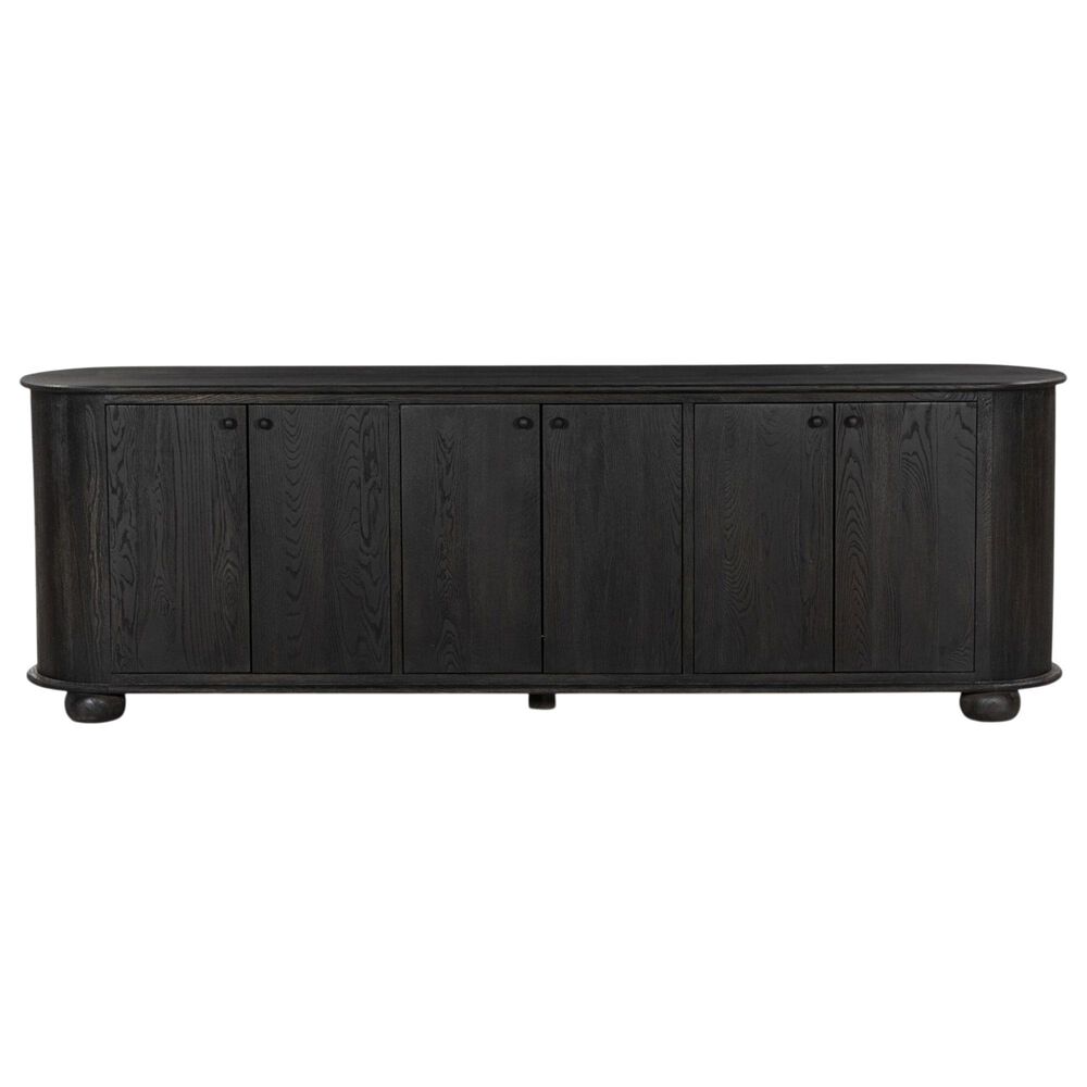 Amber Lewis x Four Hands Makai 6-Door Sideboard in Black Oak, , large