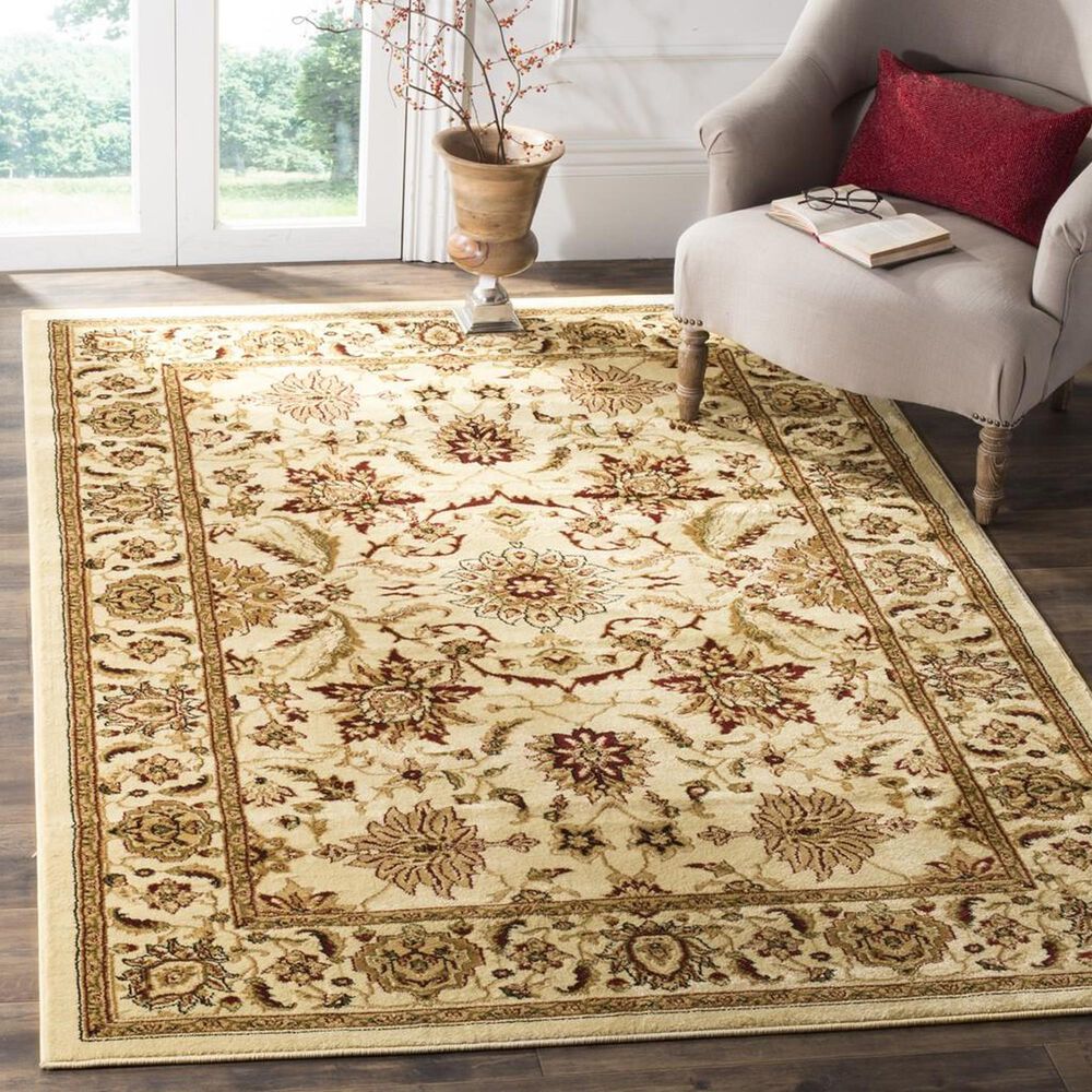 Safavieh Lyndhurst LNH216 5&#39;3&quot; x 7&#39;6&quot; Ivory Area Rug, , large