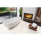 MS International Bianco Dolomite Crema Dotty 12" x 12" Marble Mosaic Sheet, , large