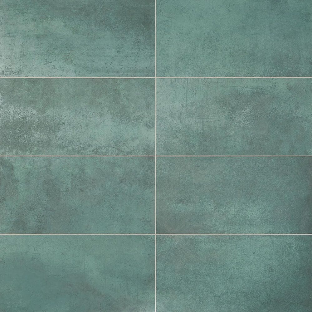 Soho Studio Blacksmith Viridum 12" x 24" Matte Porcelain Tile, , large