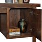 Legends Home Sausalito Executive Desk in Whiskey, , large