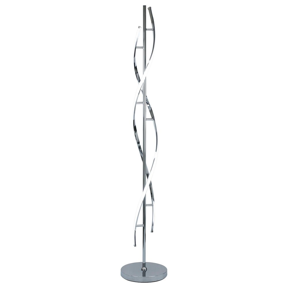 Anthony California 62" Floor Lamp in Chrome, , large