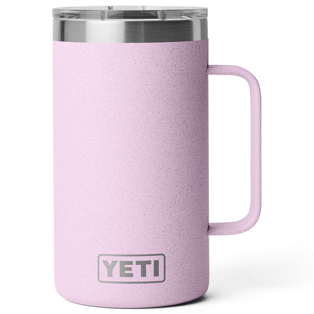 YETI Rambler 24 Oz Mug with MagSlider Lid in Black Cherry Blossom, , large