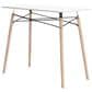 Ashley Jaspeni Writing Desk in White and Natural, , large