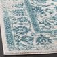Safavieh Adirondack ADR109D 3" x 5" Ivory and Teal Area Rug, , large