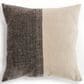 Napa Home and Garden Jules 24" x 24" Throw Pillow in Black and Flax, , large