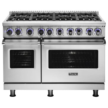 Viking Range 48" Gas Range with 8 Burners in Stainless Steel, , large