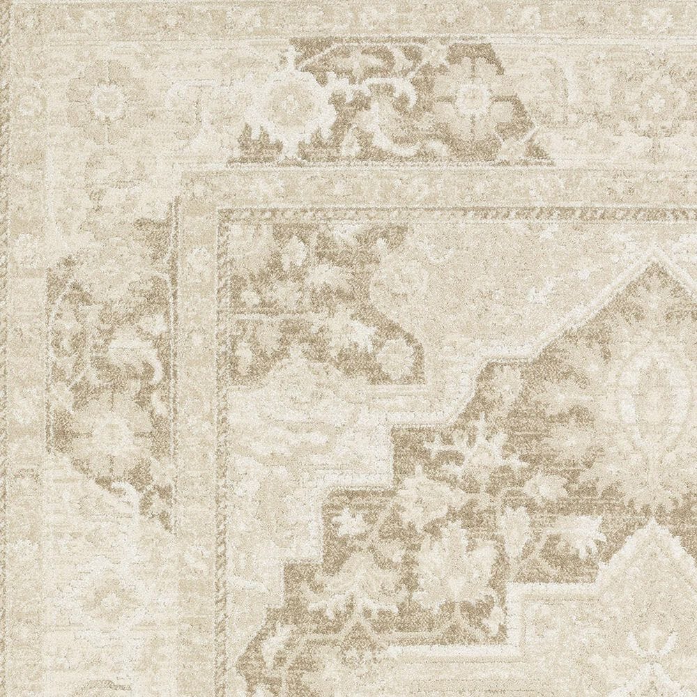 Oriental Weavers Lauren LRN06 Brown 3'3" x 5' Area Rug, , large
