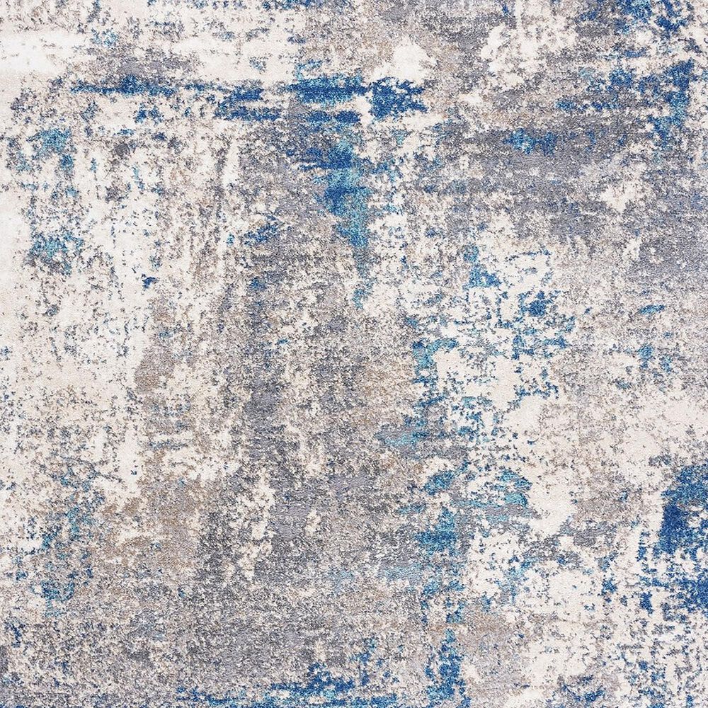 Safavieh Aston ASN718 11&#39; x 15&#39; Grey and Navy Area Rug, , large