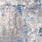 Safavieh Aston ASN718 11" x 15" Grey and Navy Area Rug, , large