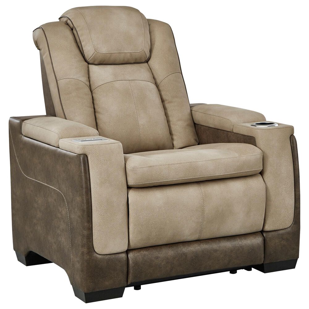 Millennium Next-Gen DuraPella Power Recliner in Sand, , large