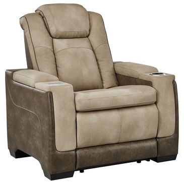 Millennium Next-Gen DuraPella Power Recliner in Sand, , large