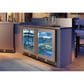 Perlick Signature Series 24" Marine Refrigerator with Right Hinge Glass Door in Stainless Steel, , large