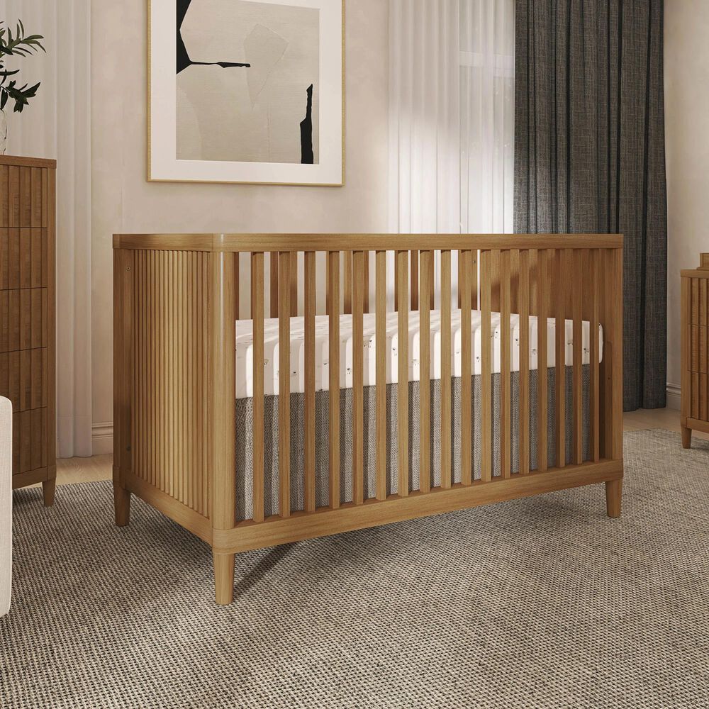 Evolur Flynn 2-Piece Island Crib and Dresser in Sedona, , large