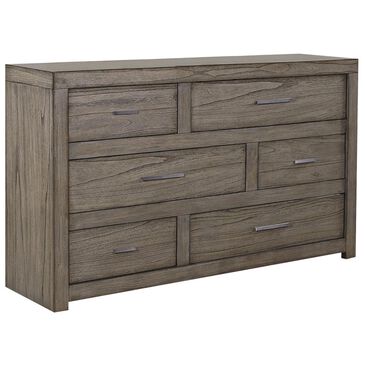 at HOME Modern Loft 6 Drawer Dresser in Greystone, , large